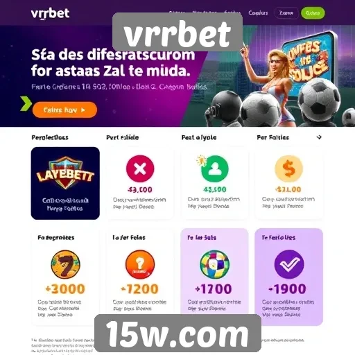 Comparação de bônus e promoções no VRRBet