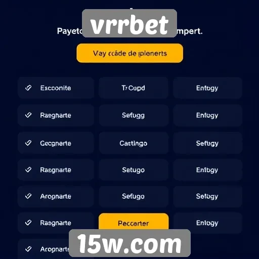 Métodos de pagamento oferecidos pelo vrrbet